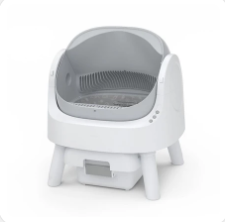 Petpivot Autoscooper 11 Open-Top Self-Cleaning Cat Litter Box，Odor-Free Waste Disposal Includes Trash Bags